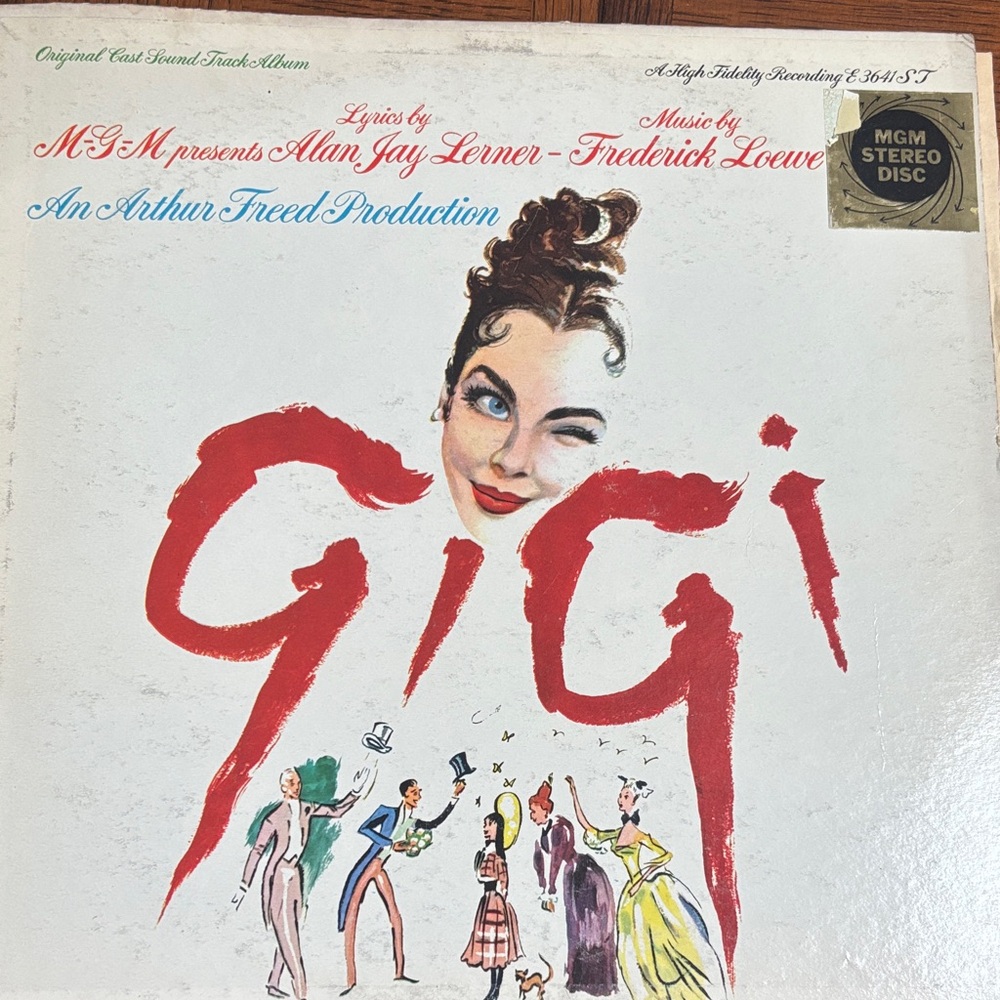Gigi Original Cast Soundtrack Vinyl